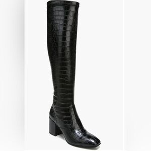 Franco sarto talfer croc black boot